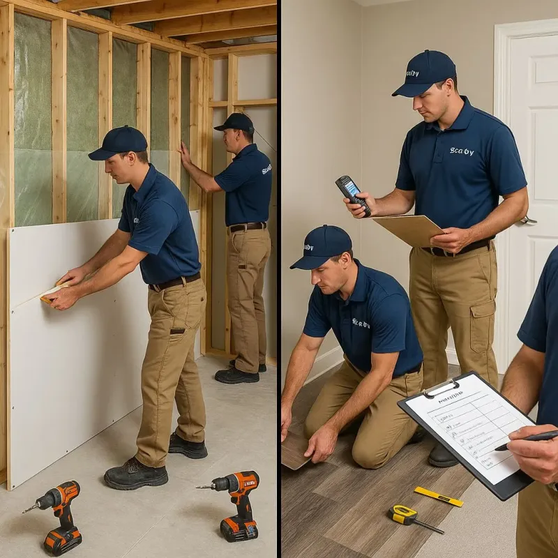 Repairs and Reconstruction process in Austell, GA