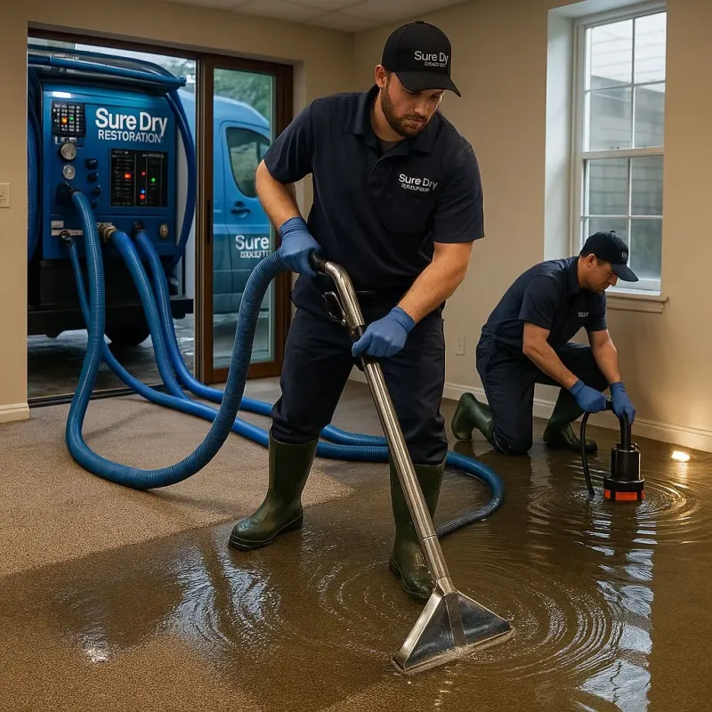 Water Extraction and Removal process in Austell, GA